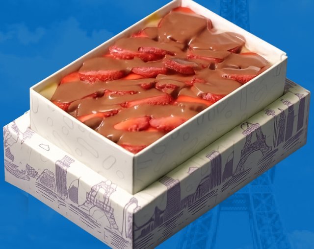 De Paris strawberry box